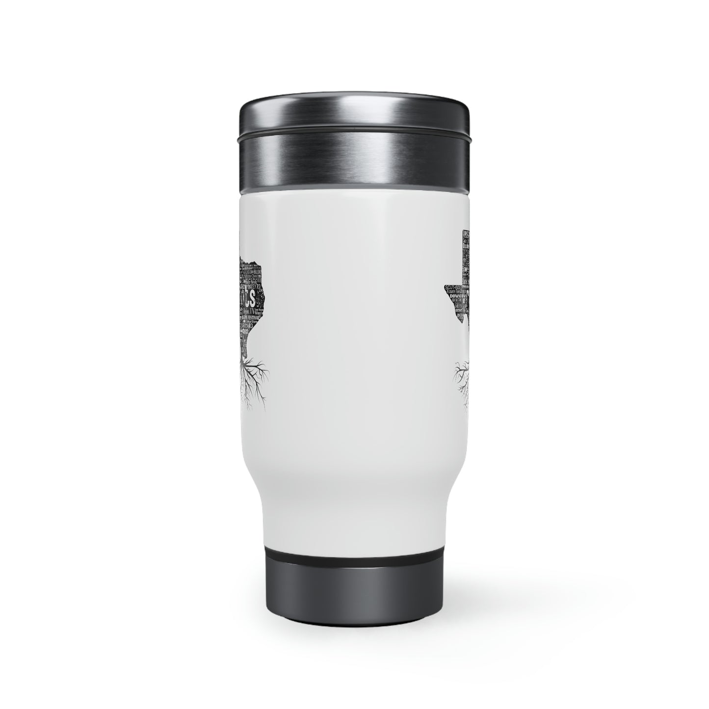 Elgin Stainless Steel Travel Mug with Handle, 14oz