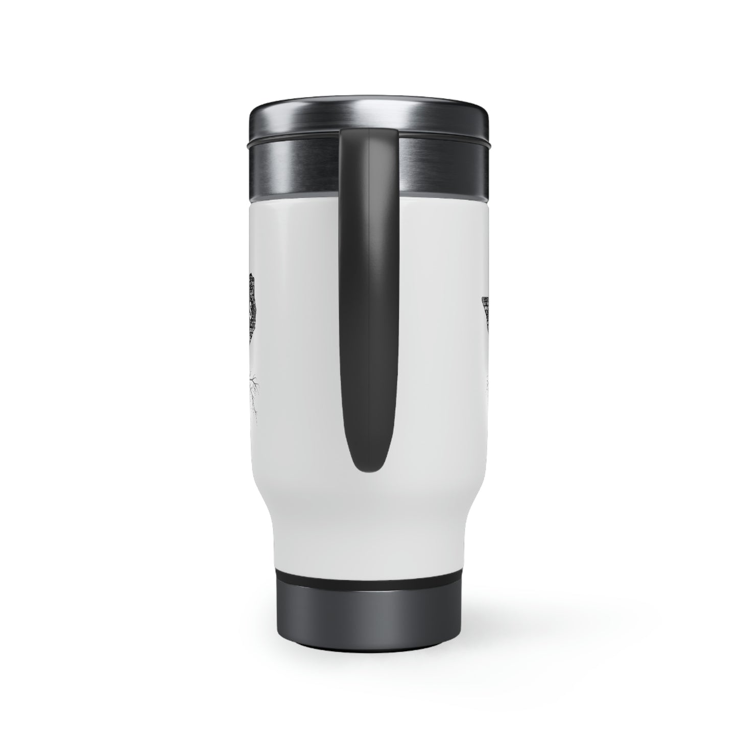 Elgin Stainless Steel Travel Mug with Handle, 14oz