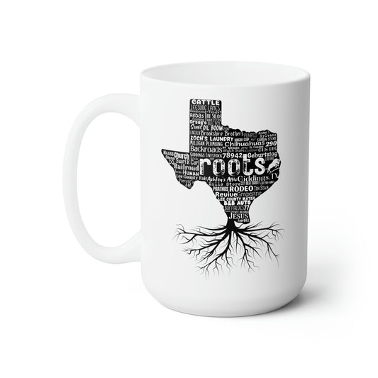 Giddings Roots Ceramic Mug 15oz