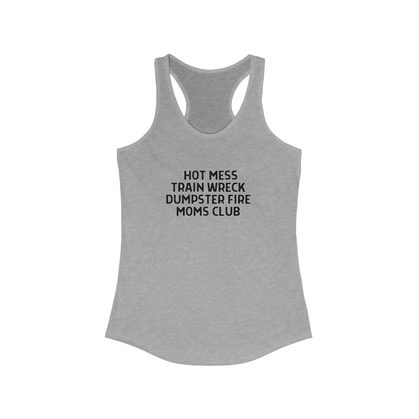 Train Wreck Racerback Tank