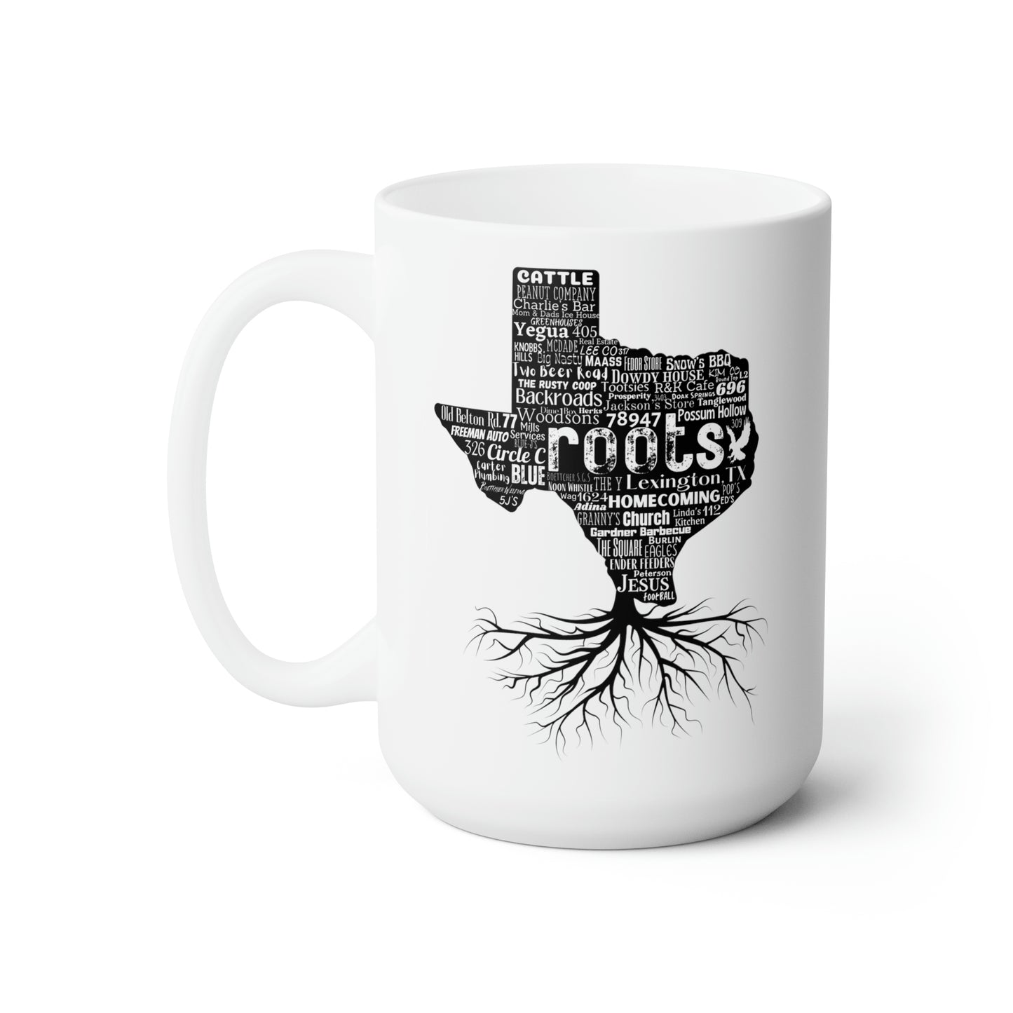 Lexington Roots Ceramic Mug 15oz