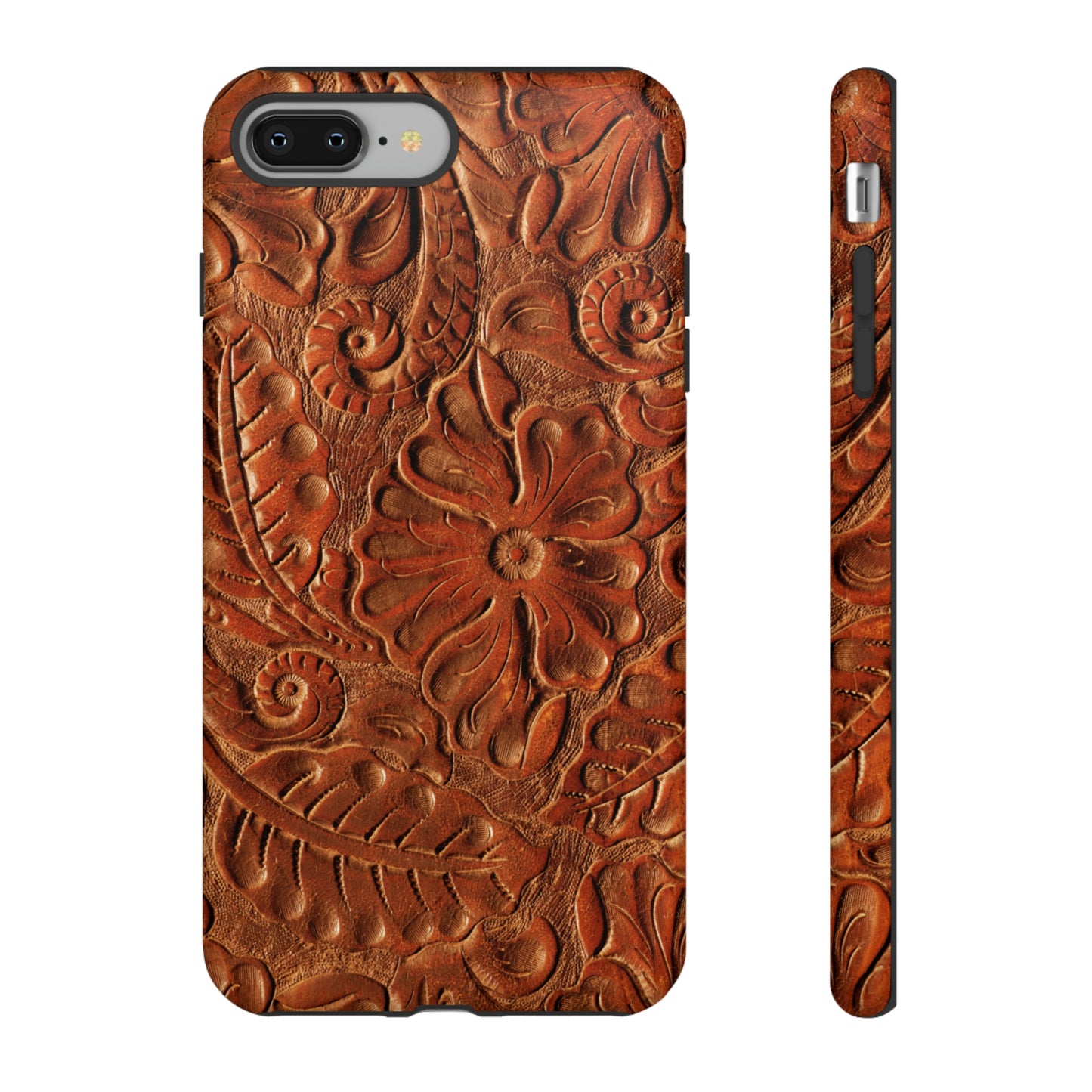 Flower Tooled Print Tough Cases