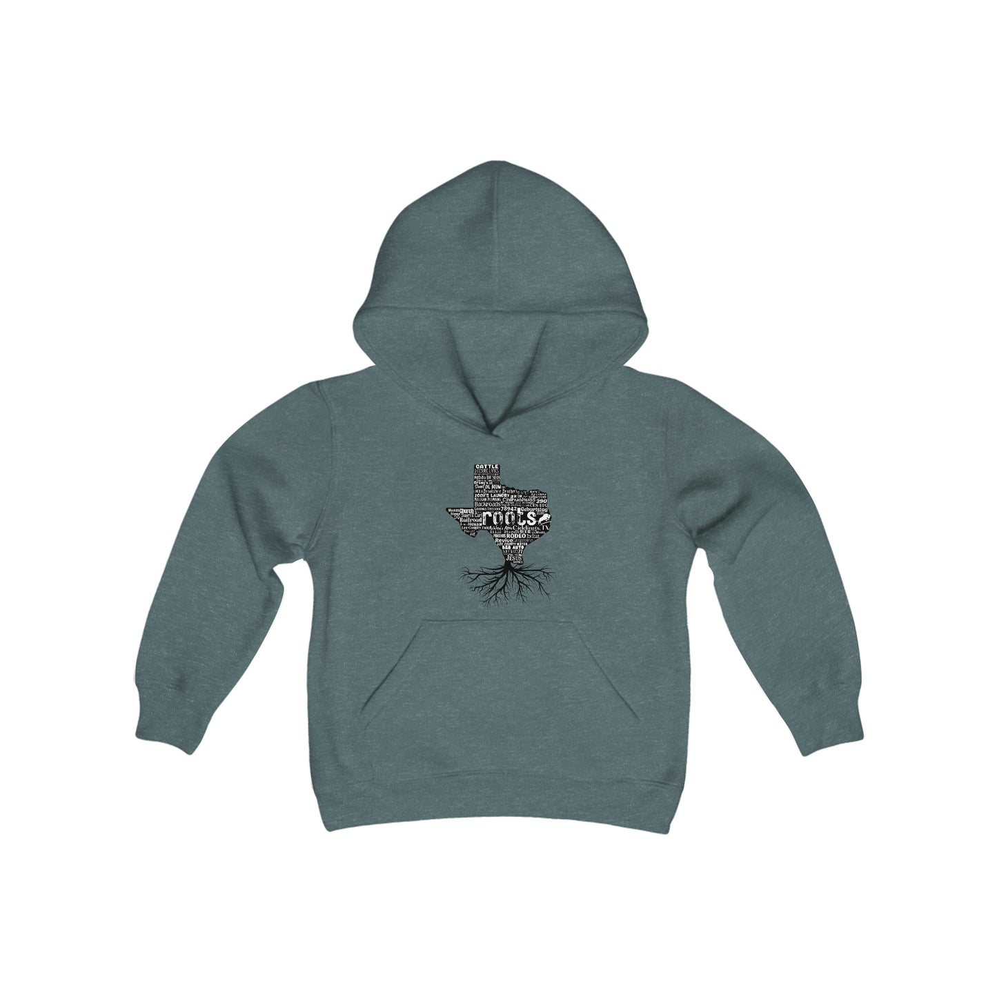 Giddings Youth Hooded Sweatshirt