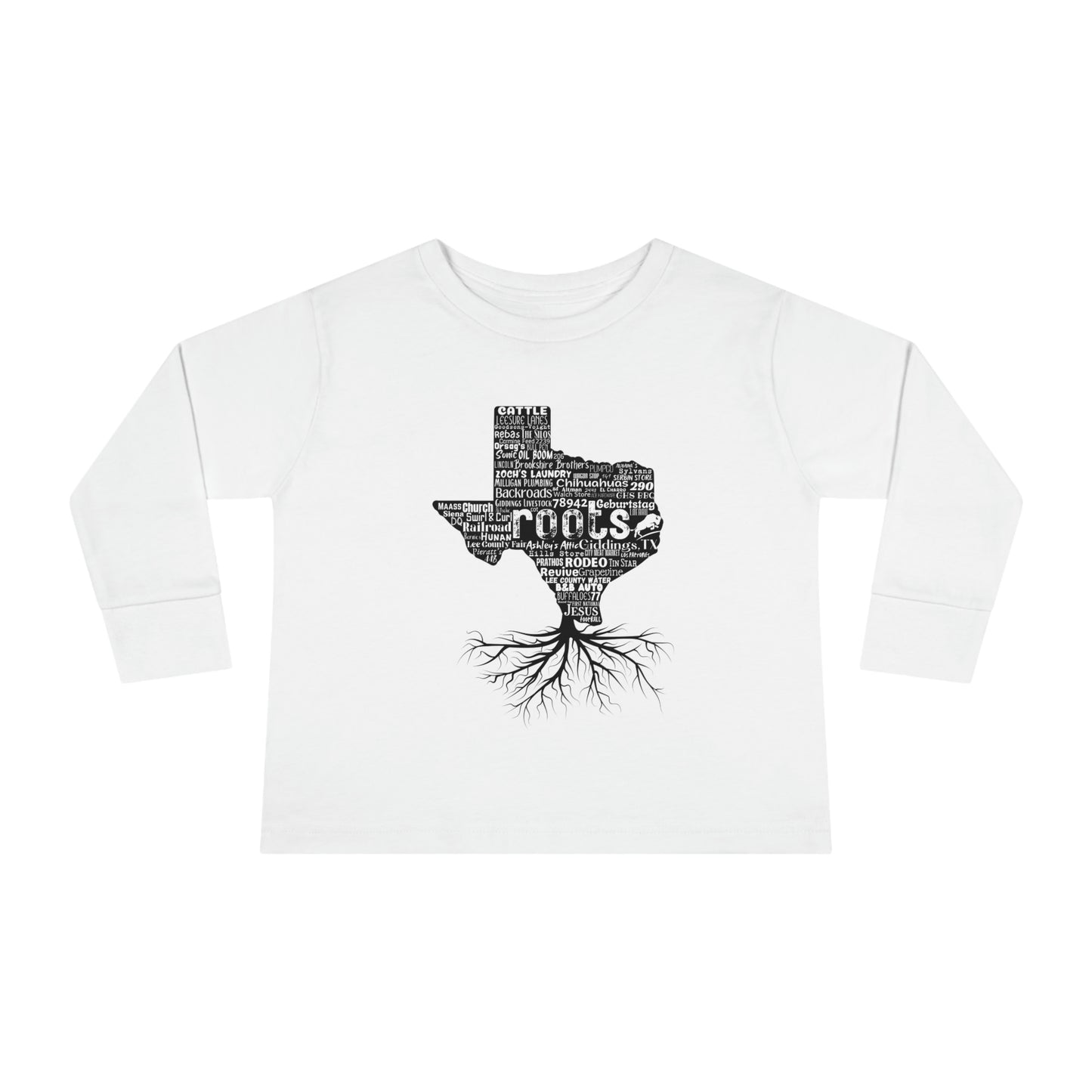 Giddings Roots Toddler Long Sleeve Tee