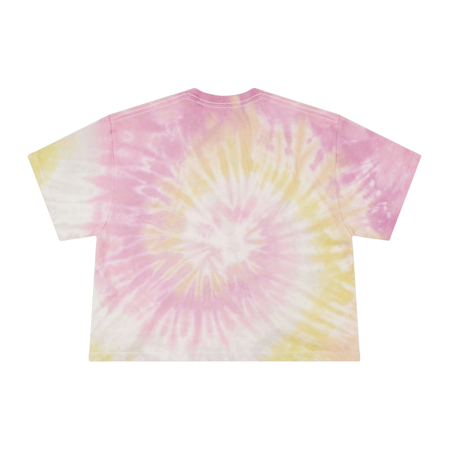 Train Wreck Tie-Dye Crop Tee