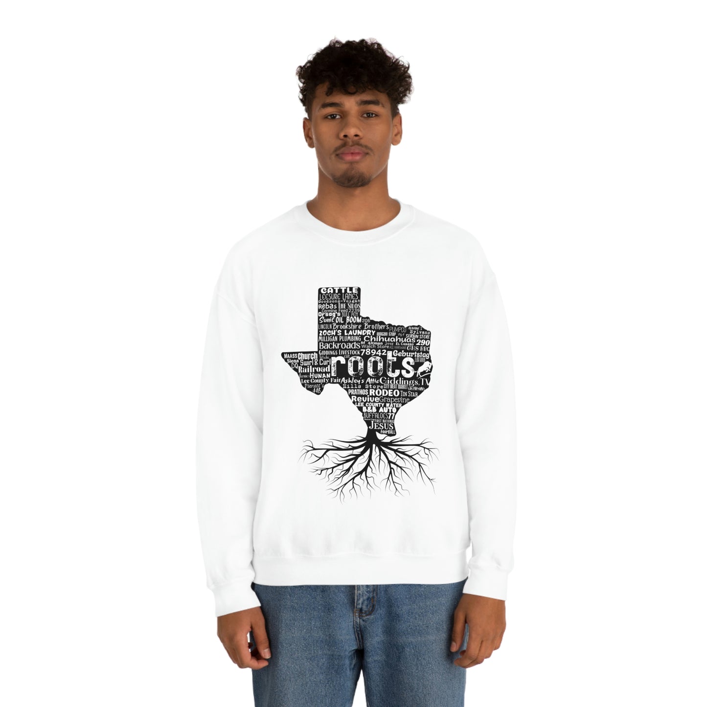 Unisex Giddings Roots Crewneck