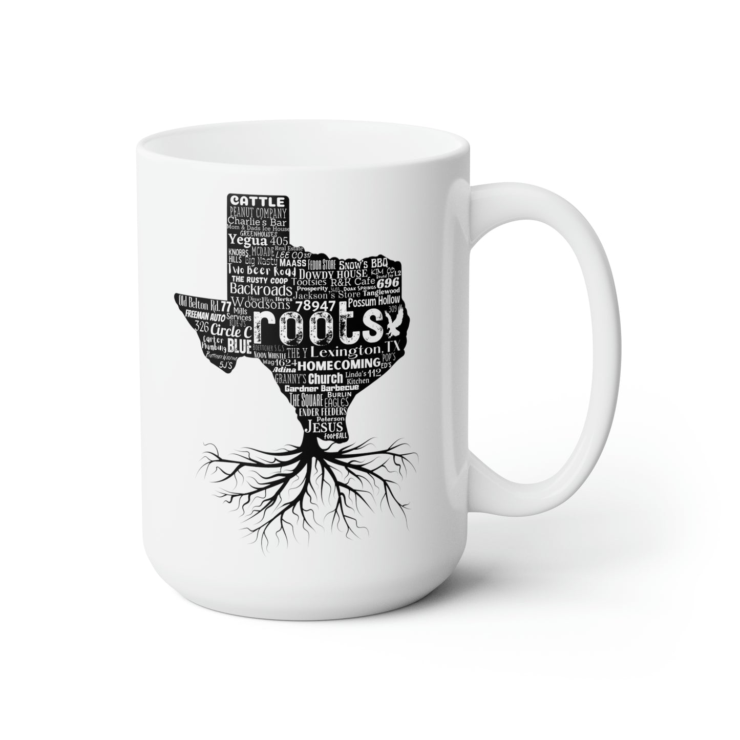 Lexington Roots Ceramic Mug 15oz