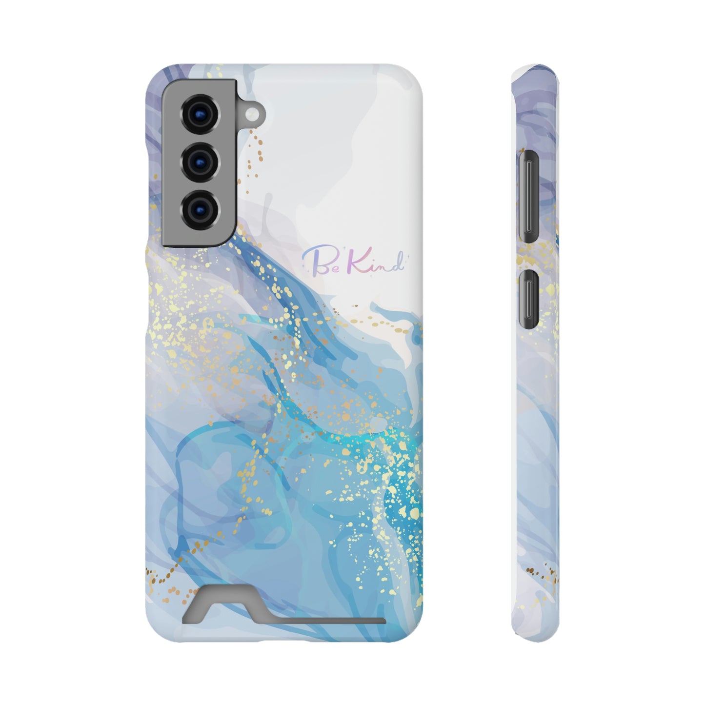 Be Kind Phone Case With Card Holder