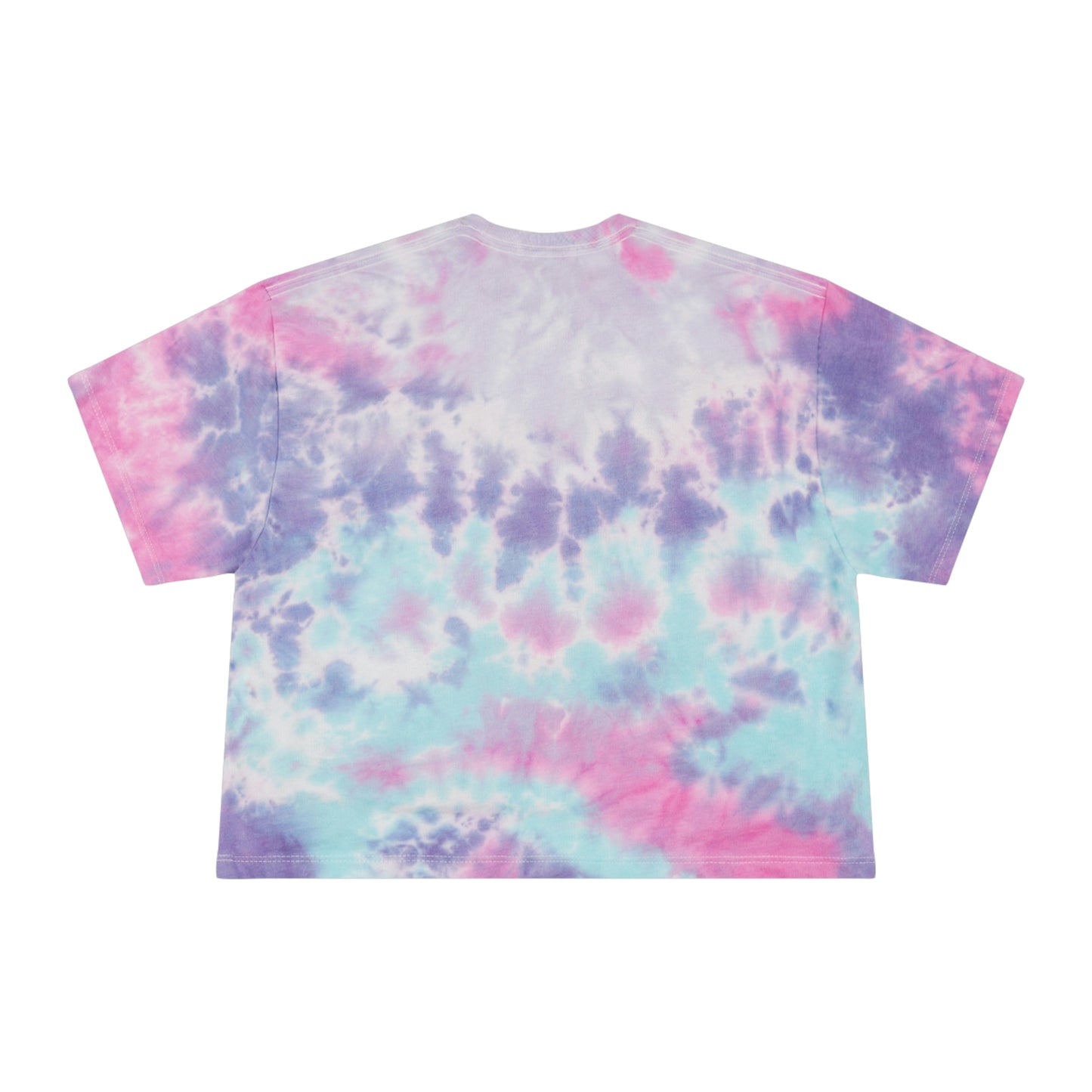 Train Wreck Tie-Dye Crop Tee