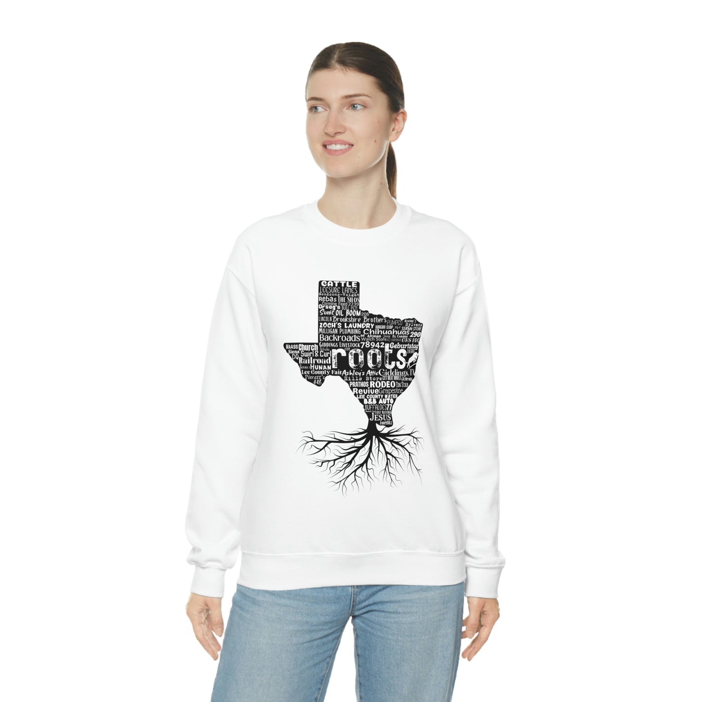 Unisex Giddings Roots Crewneck