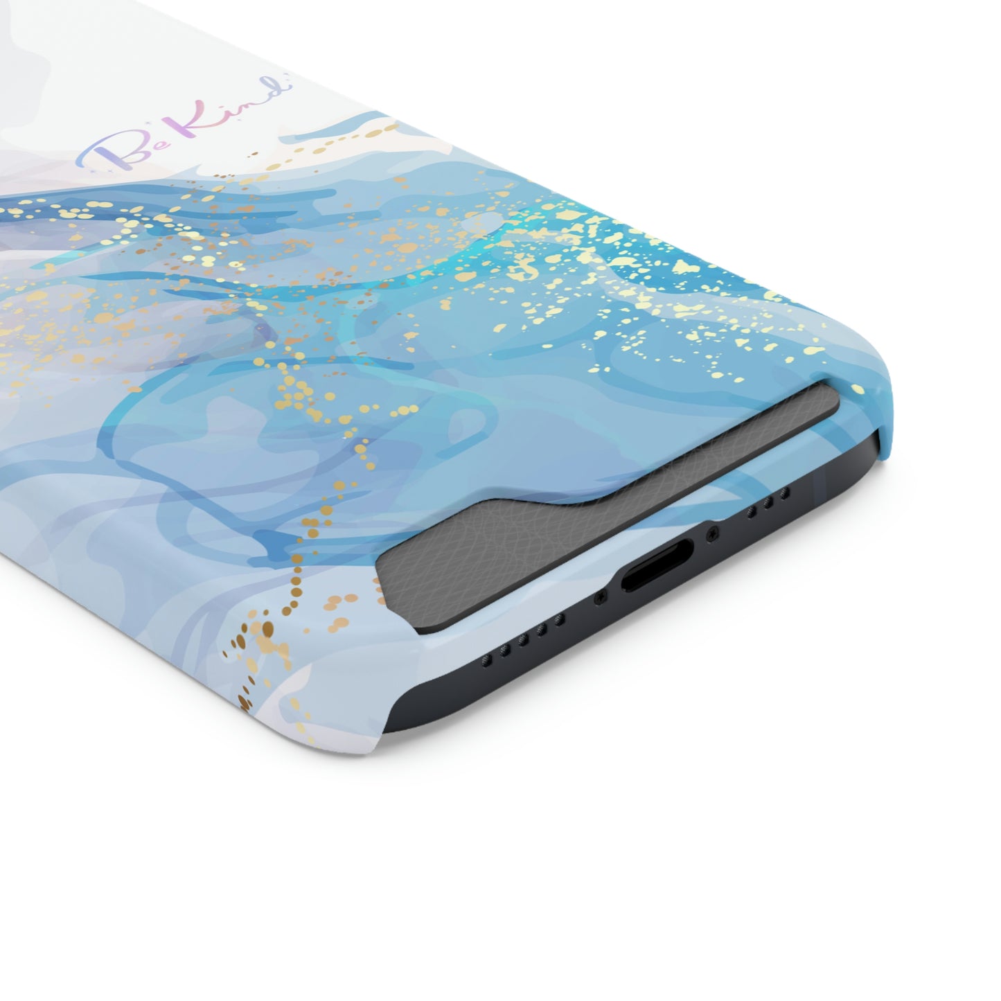 Be Kind Phone Case With Card Holder