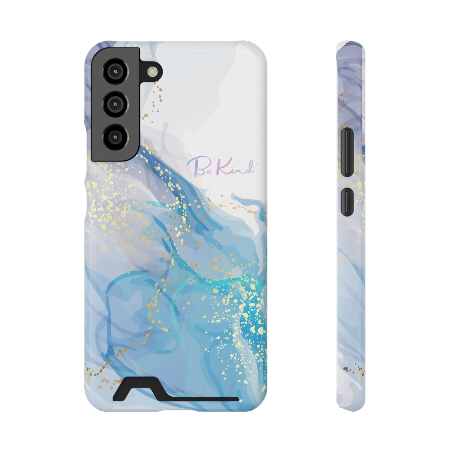 Be Kind Phone Case With Card Holder