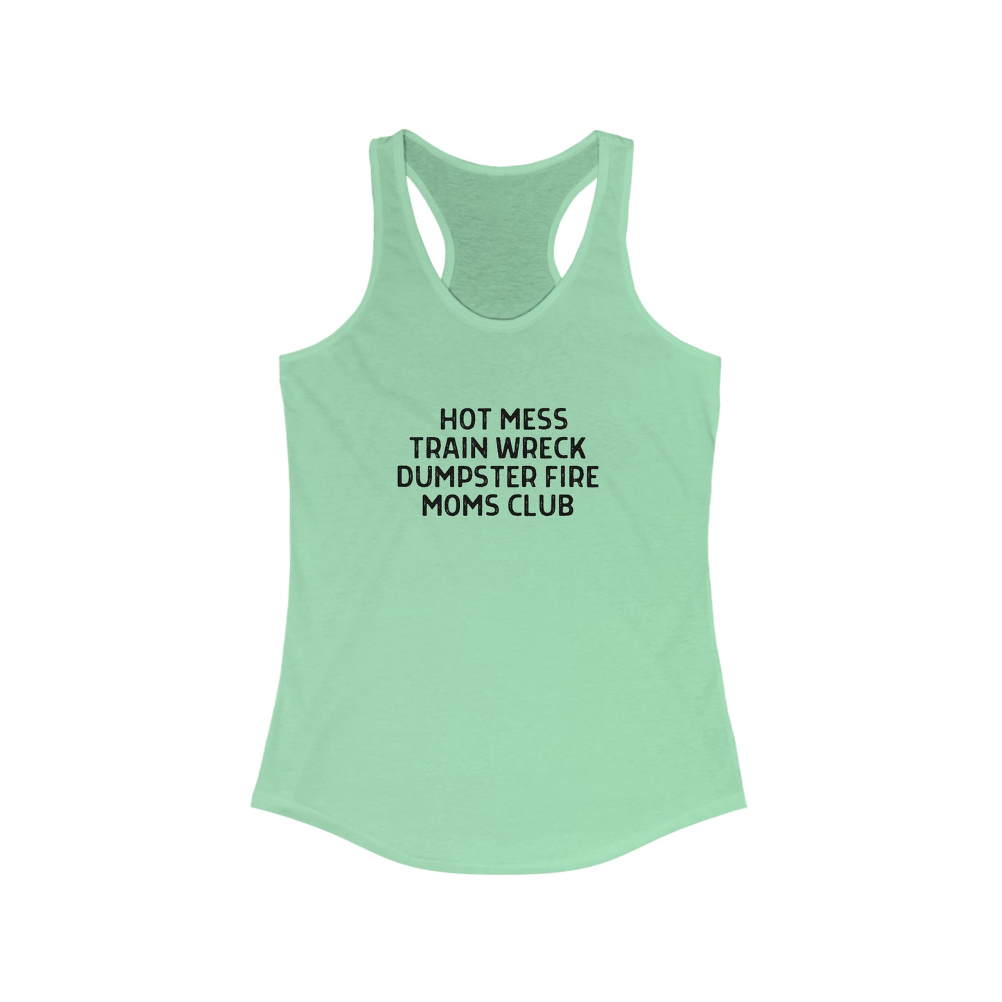 Train Wreck Racerback Tank